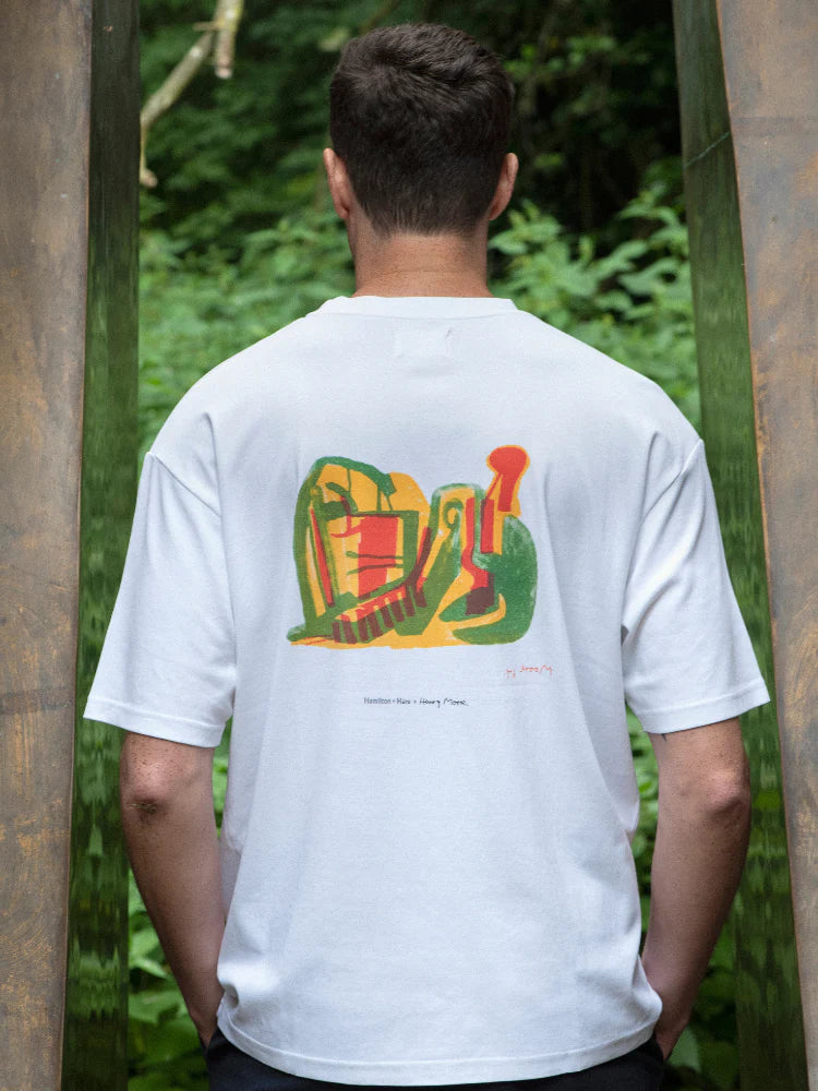 Hamilton + Hare x Henry Moore Unisex T-shirt - Reclining Figure