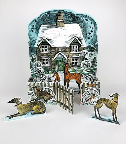 Christmas Cottage Advent Calendar by Emily Sutton