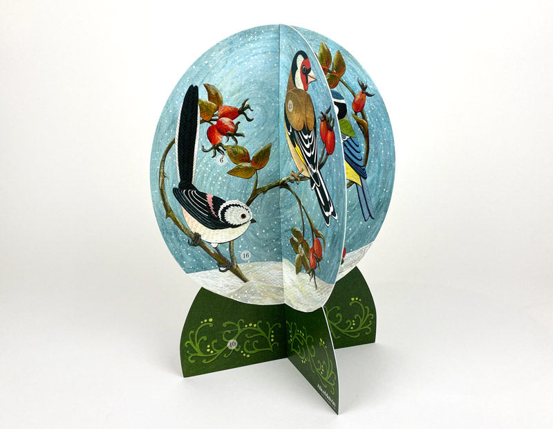 Snow Globe Advent Calendar by Alice Melvin