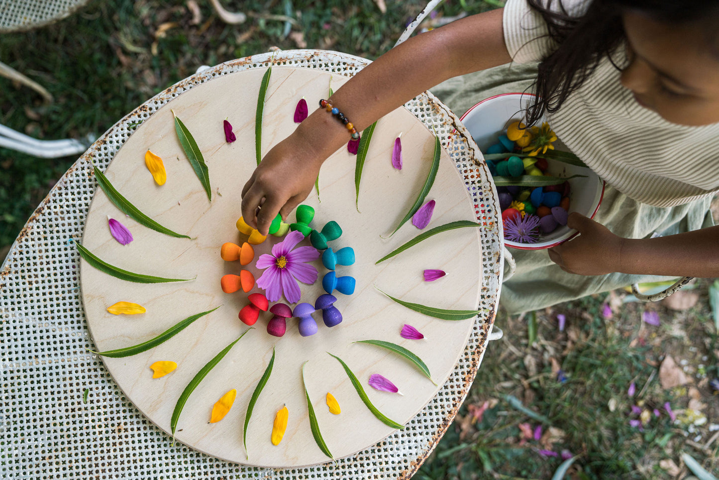 Mandala Rainbow Mushroom