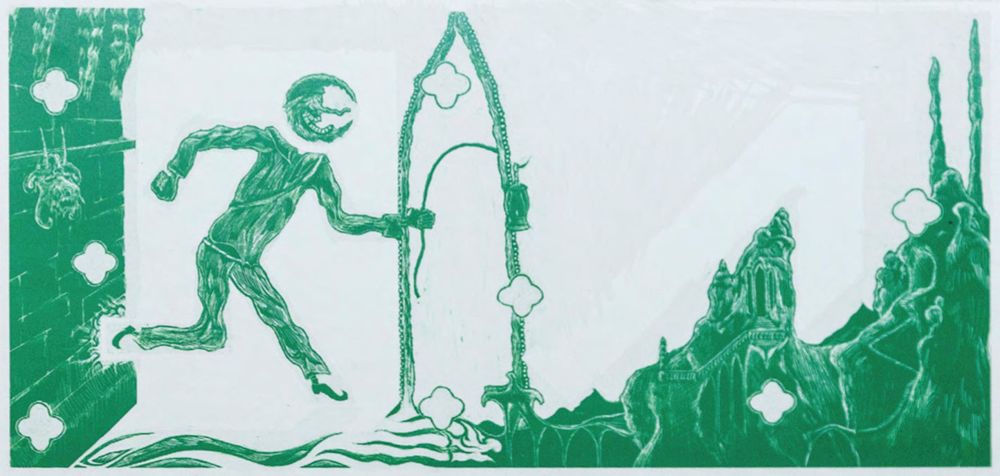 Jurgen Bauman Exit Bumper Sticker