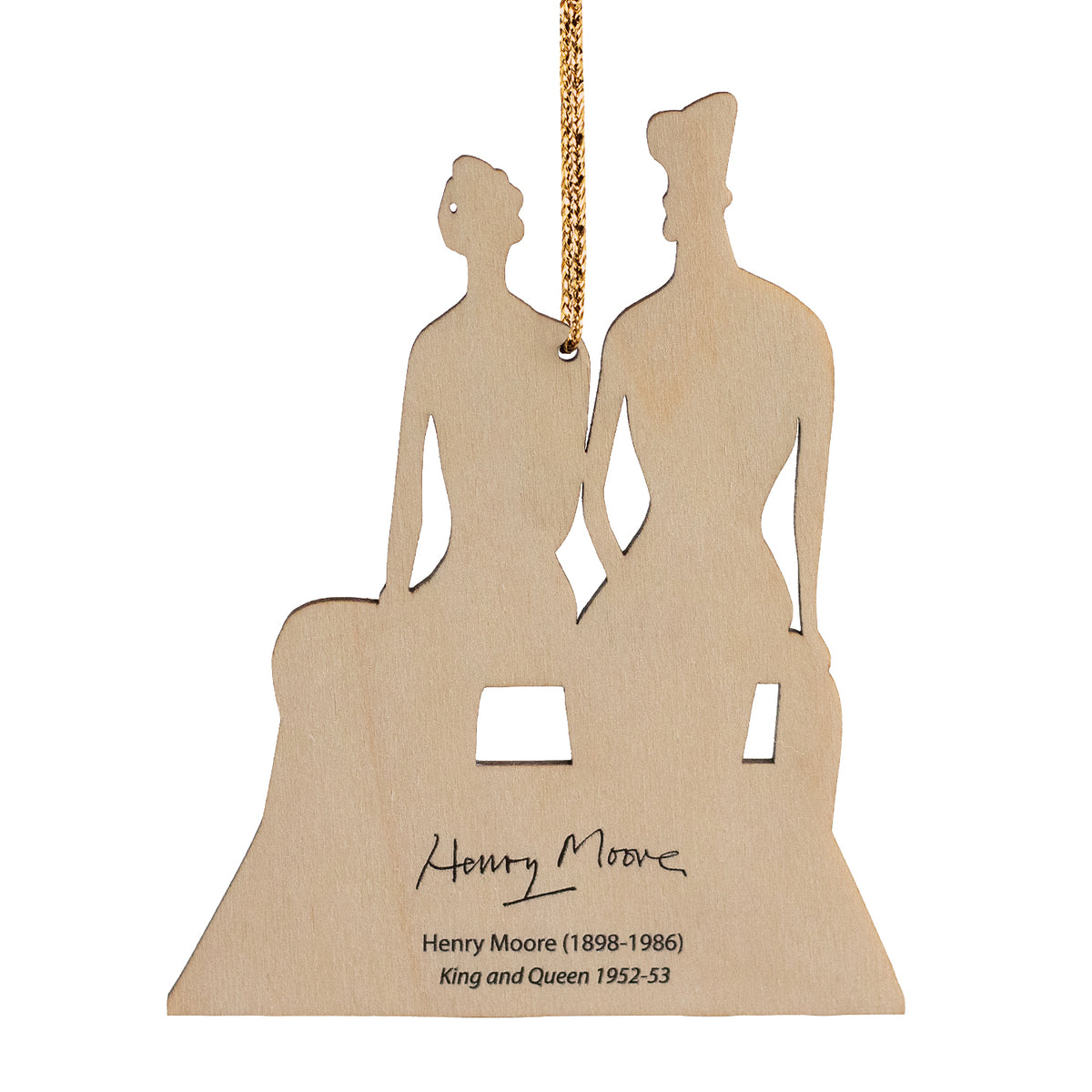 Henry Moore King and Queen Decoration