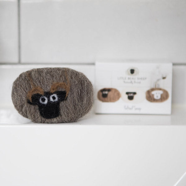 Felted Soap Little Beau Sheep