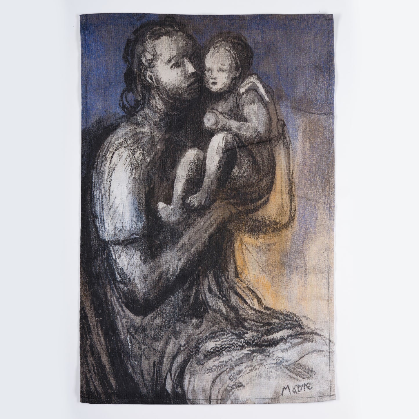 Mother and Child tea towel