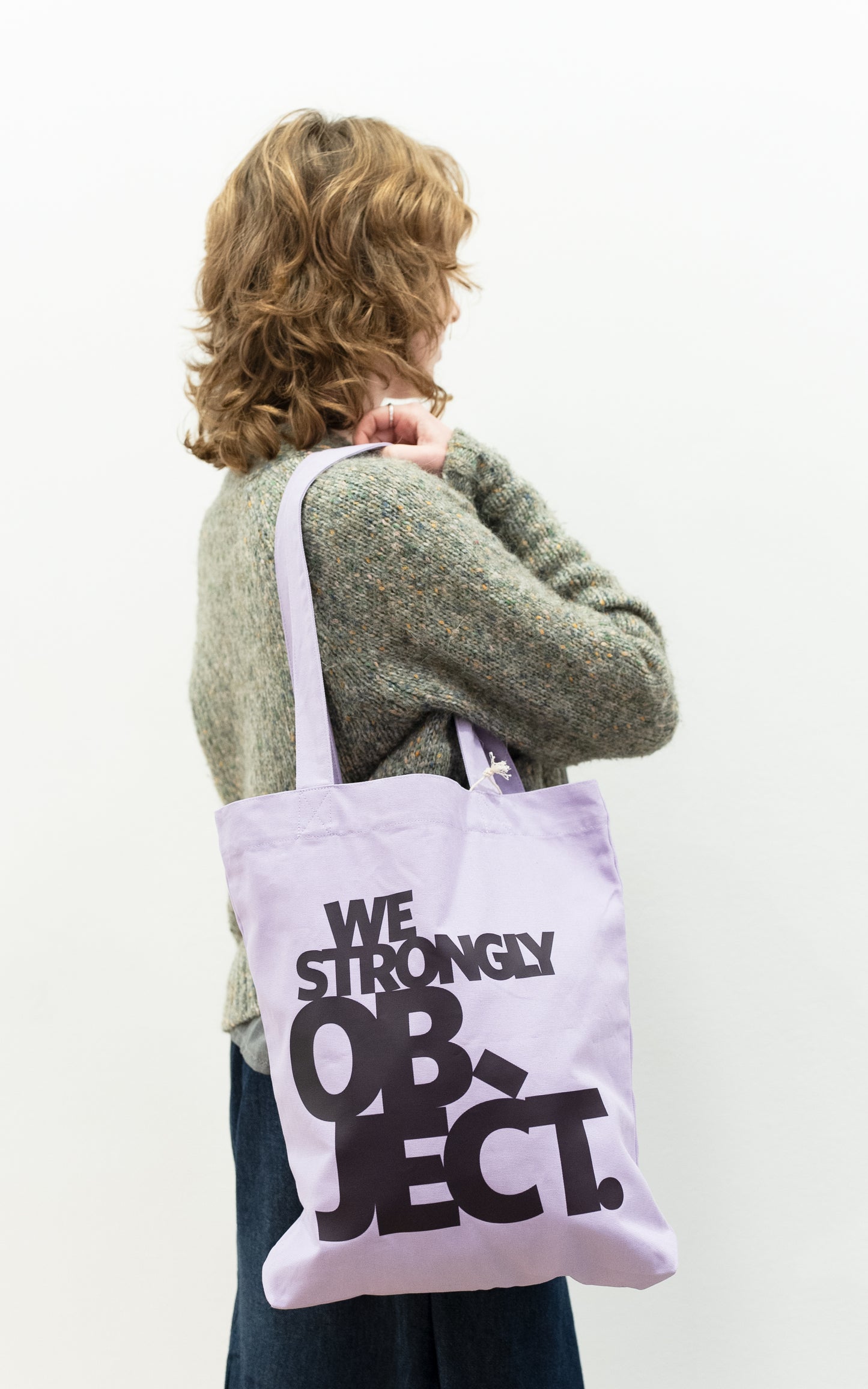 'We Strongly Object' Tote Bag