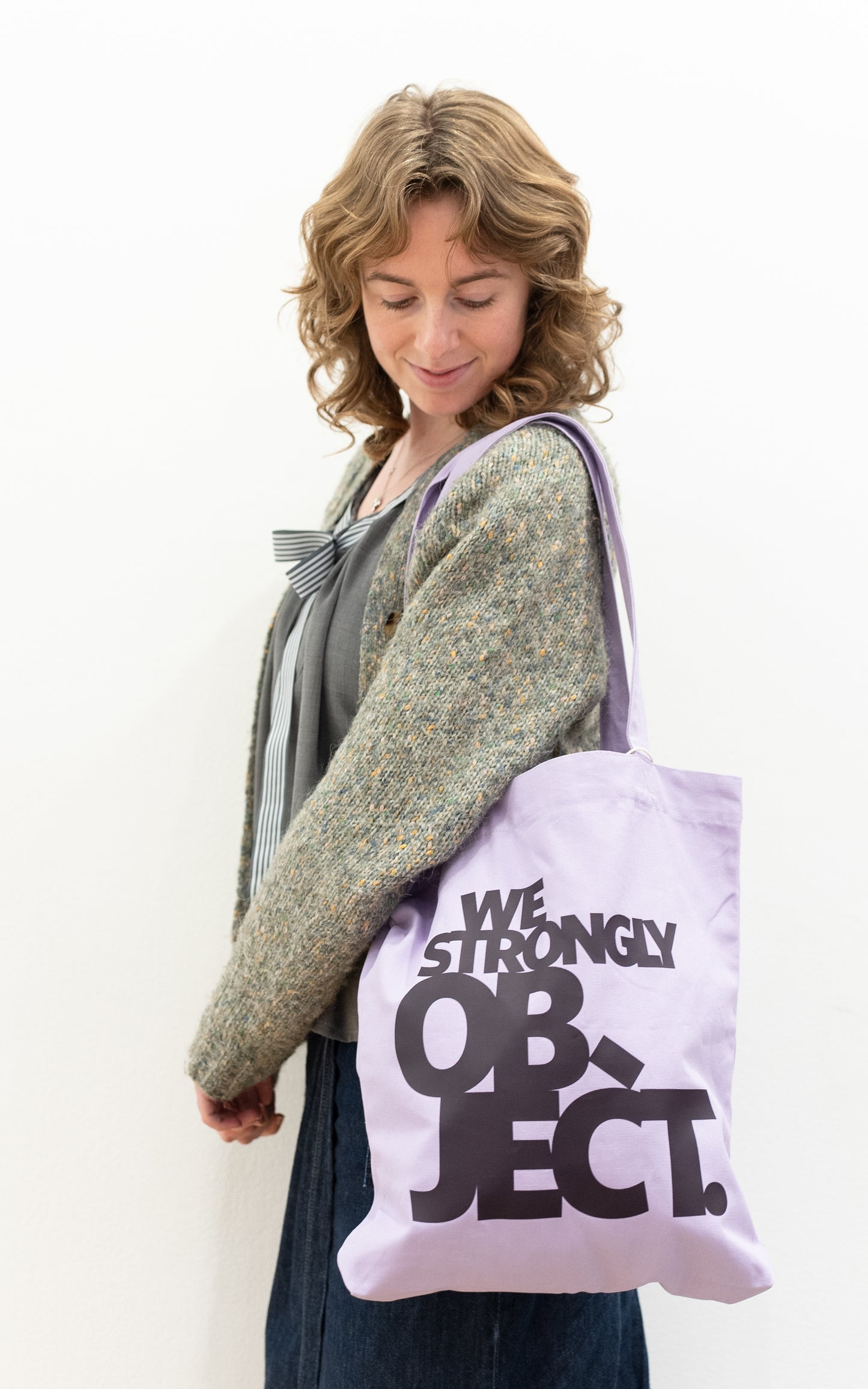 'We Strongly Object' Tote Bag