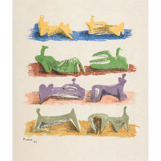 Eight Reclining Figures
