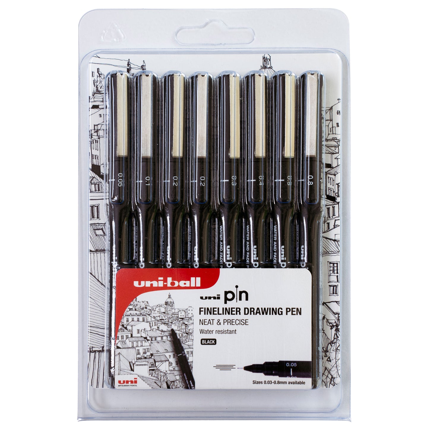 Fineliner Drawing Pen Set