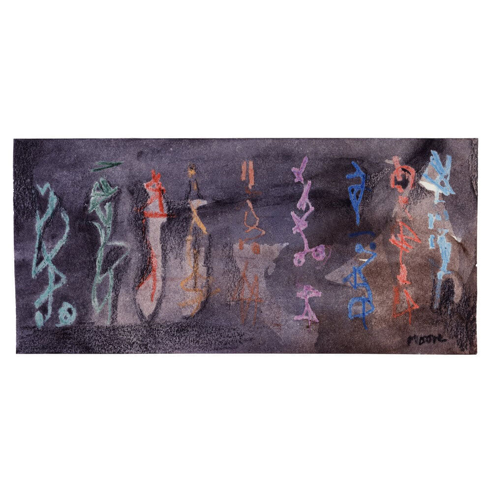 Ideas for Metal Sculpture: Standing Figures 1981