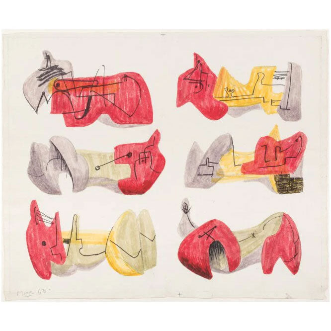 Six Reclining Figures