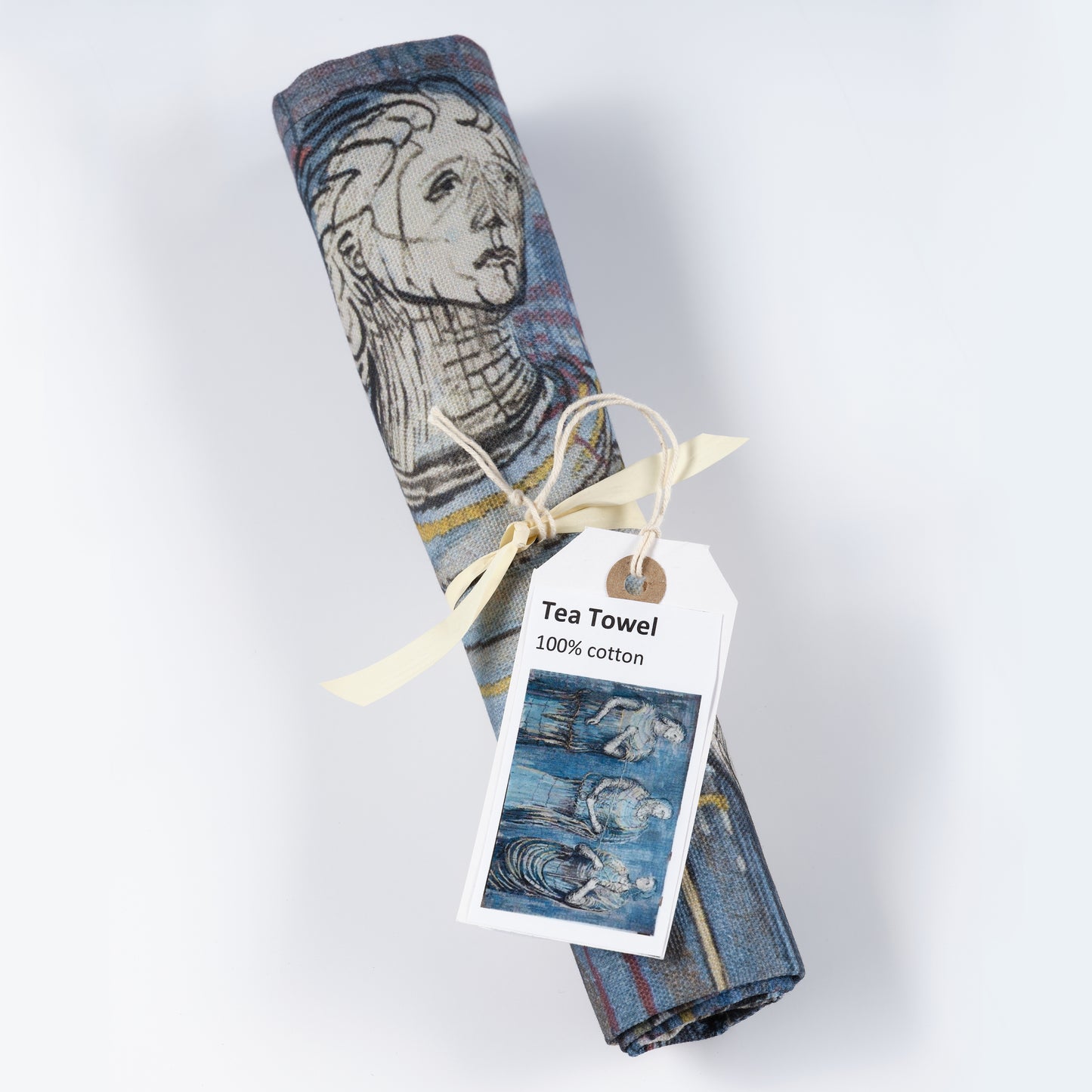 Three Fates tea towel
