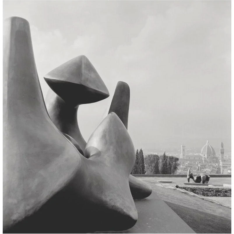 Three Piece Sculpture: Vertebrae and Reclining Figure