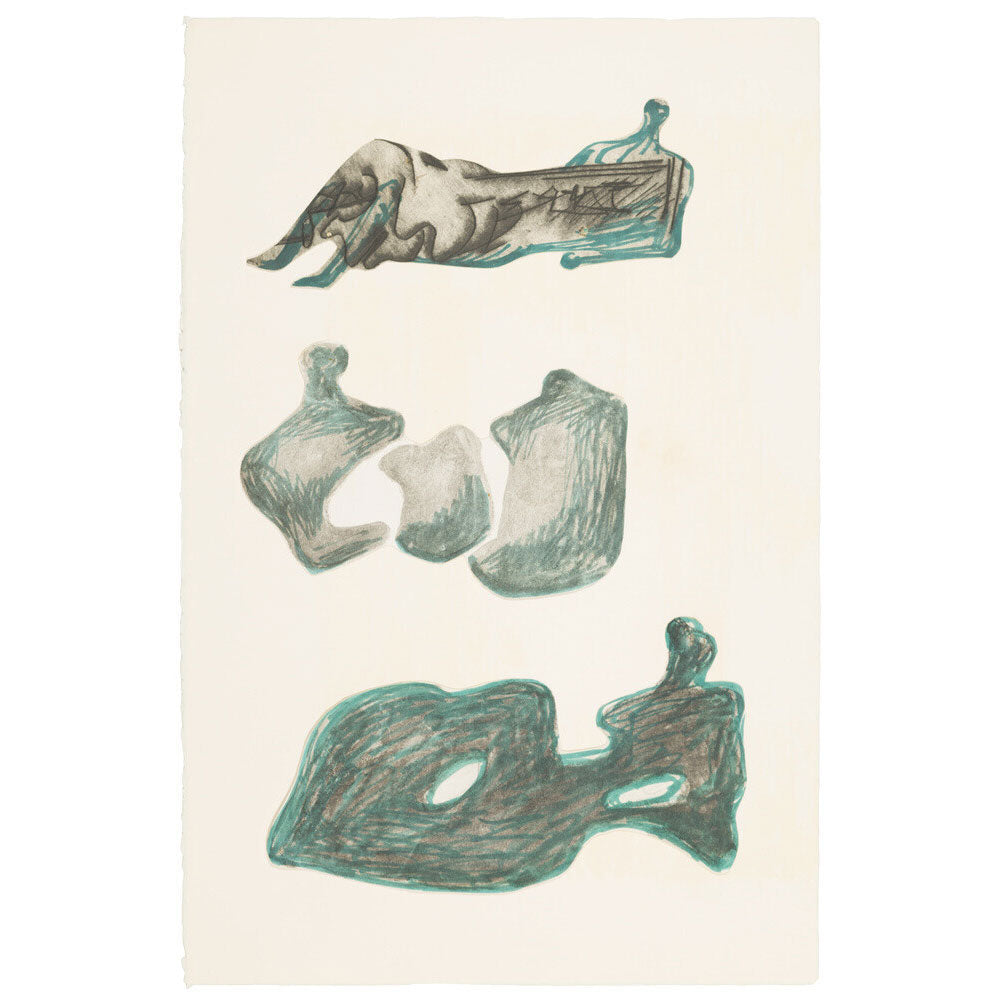 Three Reclining Figures c.1972