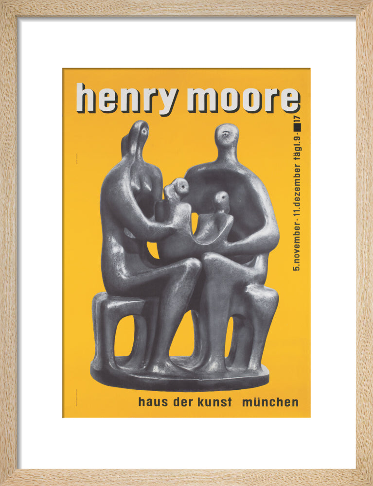 Henry Moore, Haus der Kunst, Munich