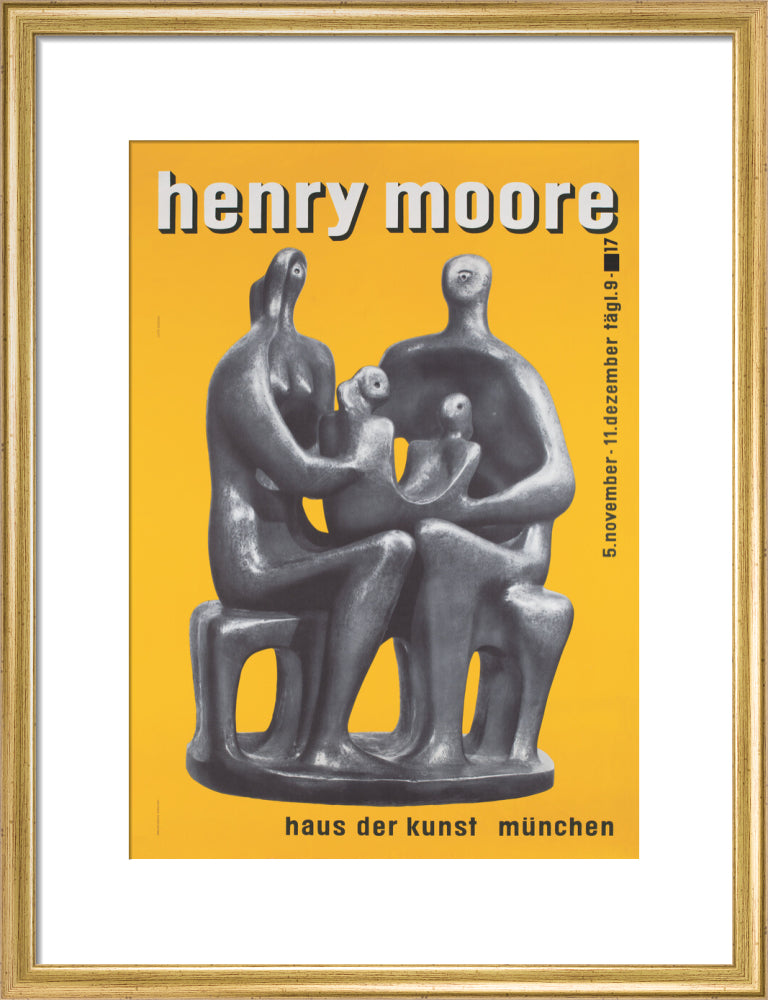 Henry Moore, Haus der Kunst, Munich