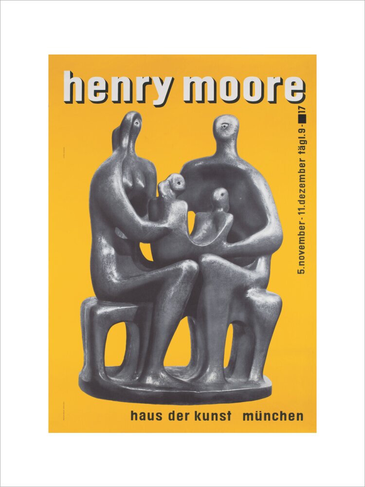 Henry Moore, Haus der Kunst, Munich