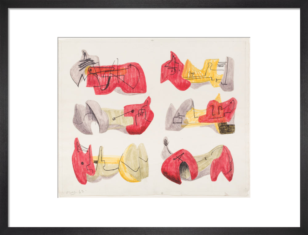 Six Reclining Figures