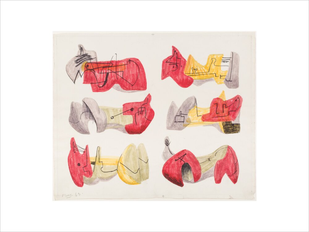 Six Reclining Figures