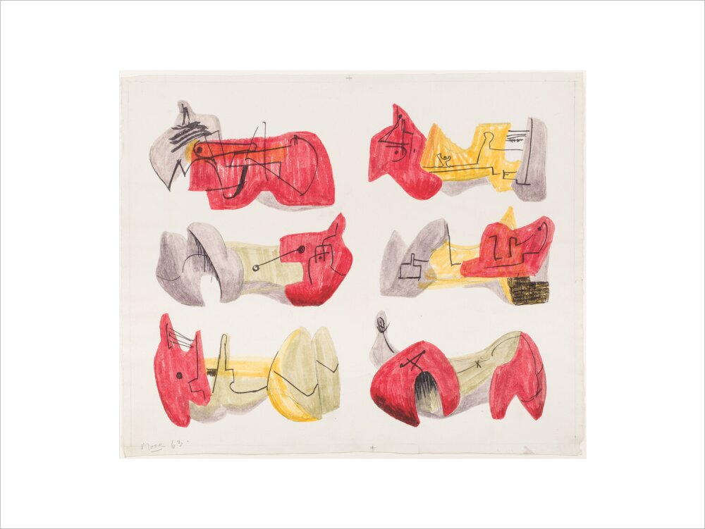 Six Reclining Figures