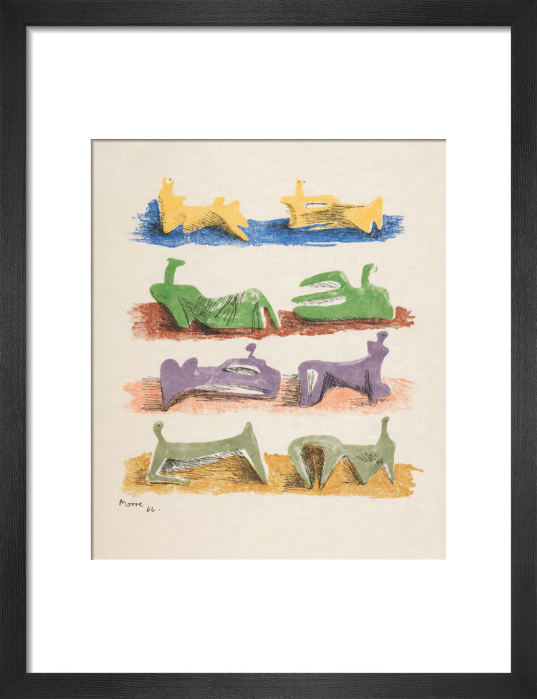 Eight Reclining Figures