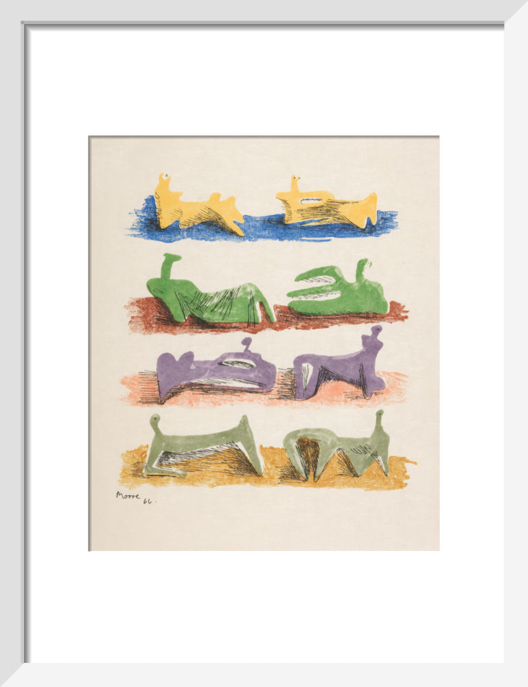 Eight Reclining Figures