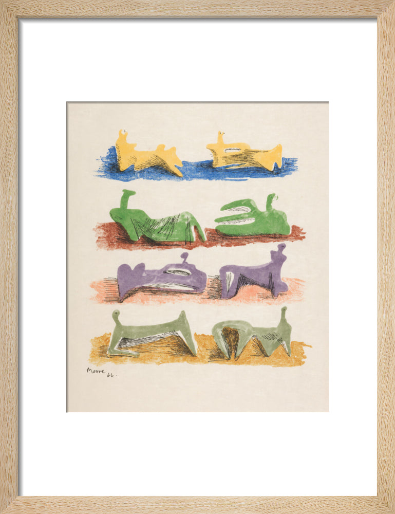 Eight Reclining Figures