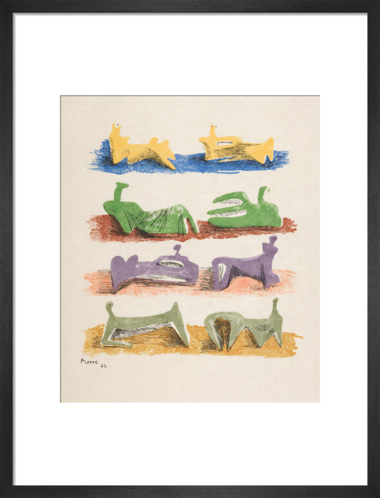 Eight Reclining Figures