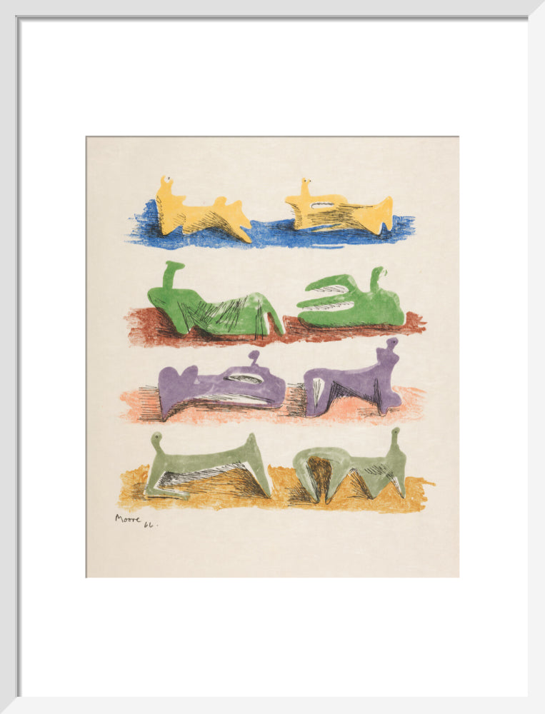 Eight Reclining Figures