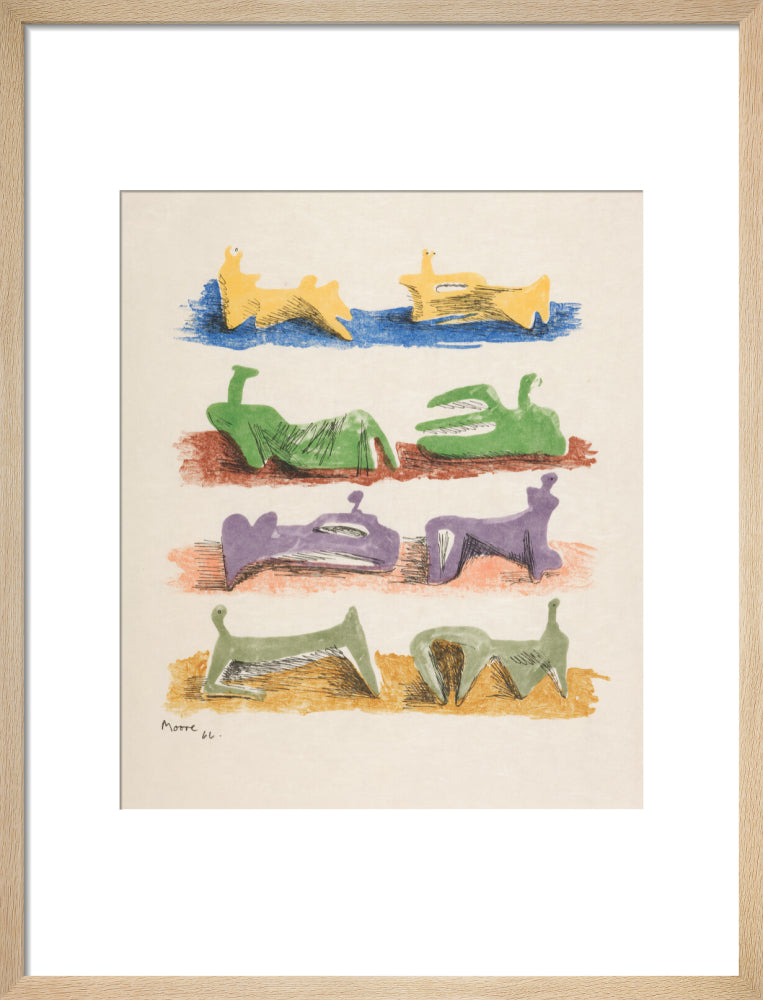 Eight Reclining Figures
