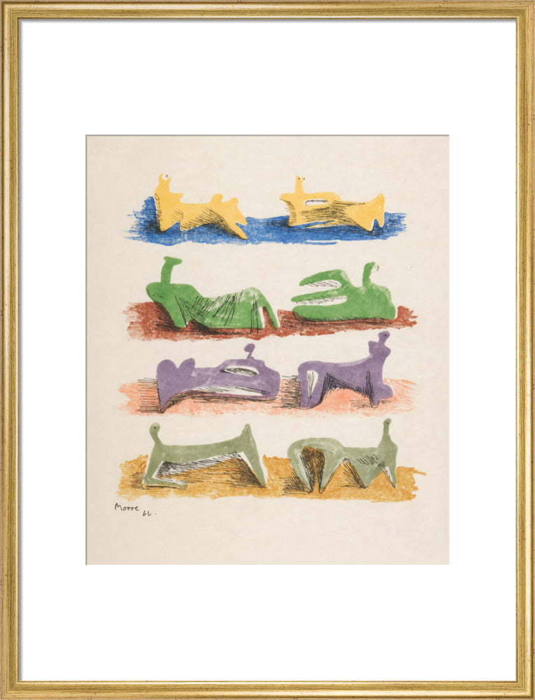 Eight Reclining Figures