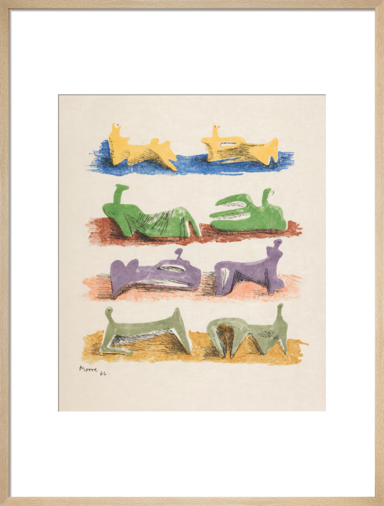Eight Reclining Figures