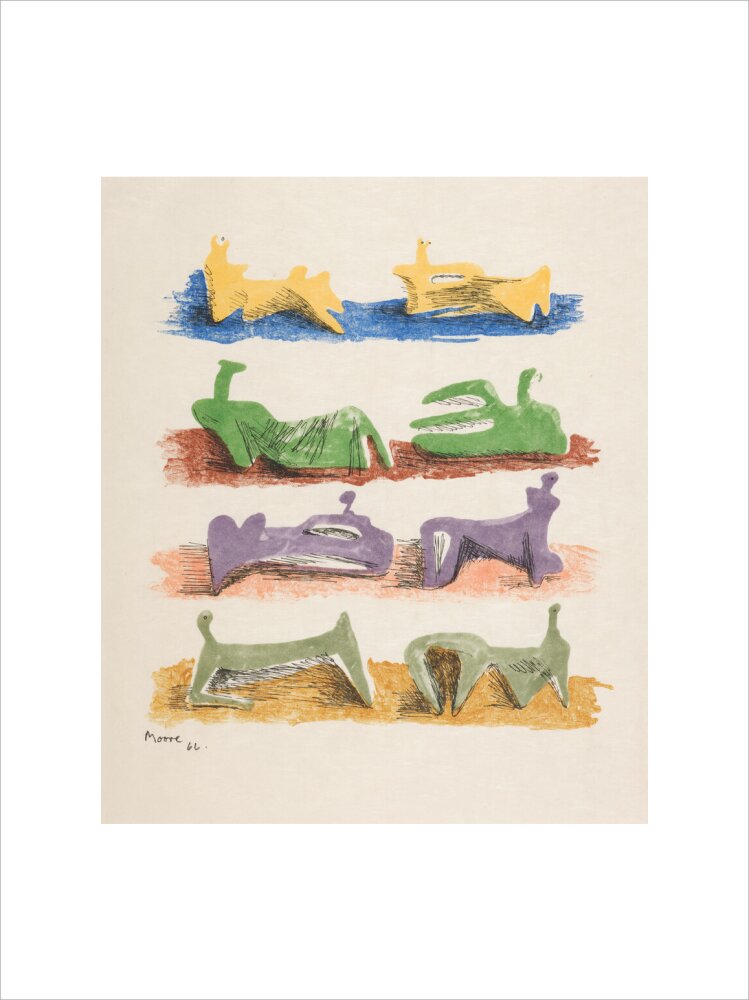 Eight Reclining Figures