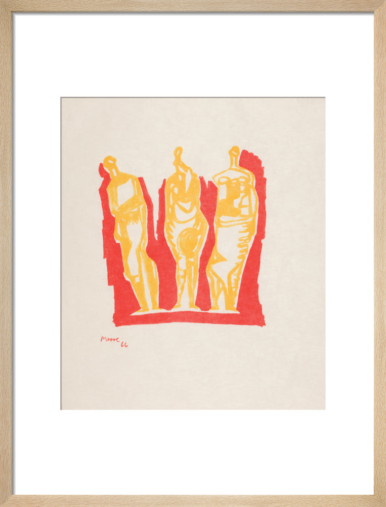 Three Standing Figures