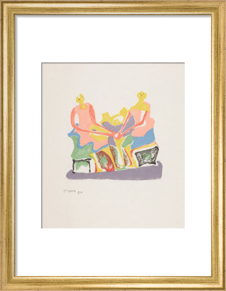 Two Seated Women