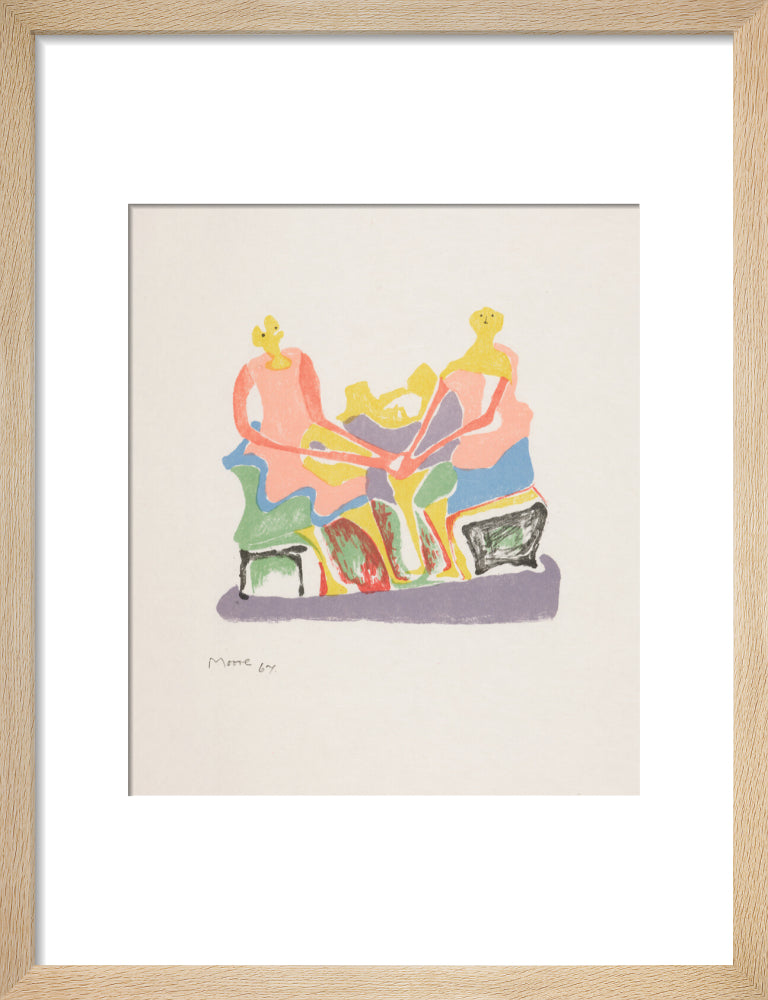 Two Seated Women