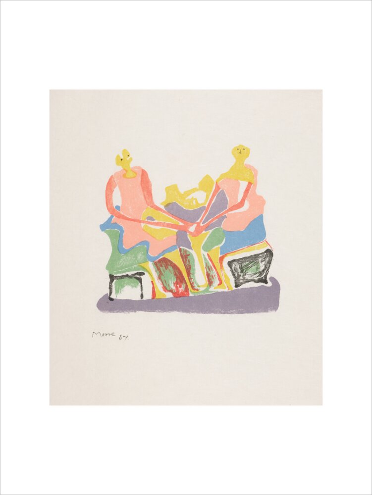 Two Seated Women