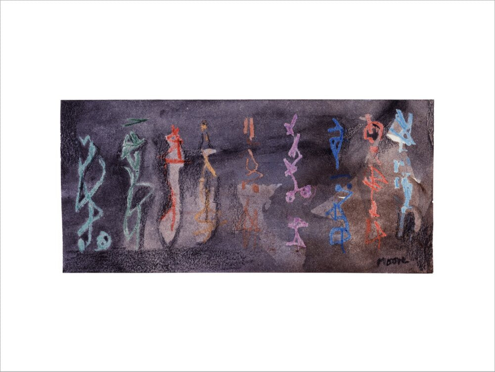 Ideas for Metal Sculpture: Standing Figures 1981