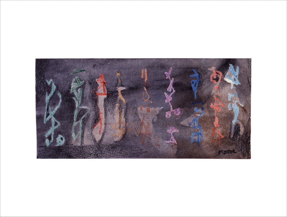 Ideas for Metal Sculpture: Standing Figures 1981