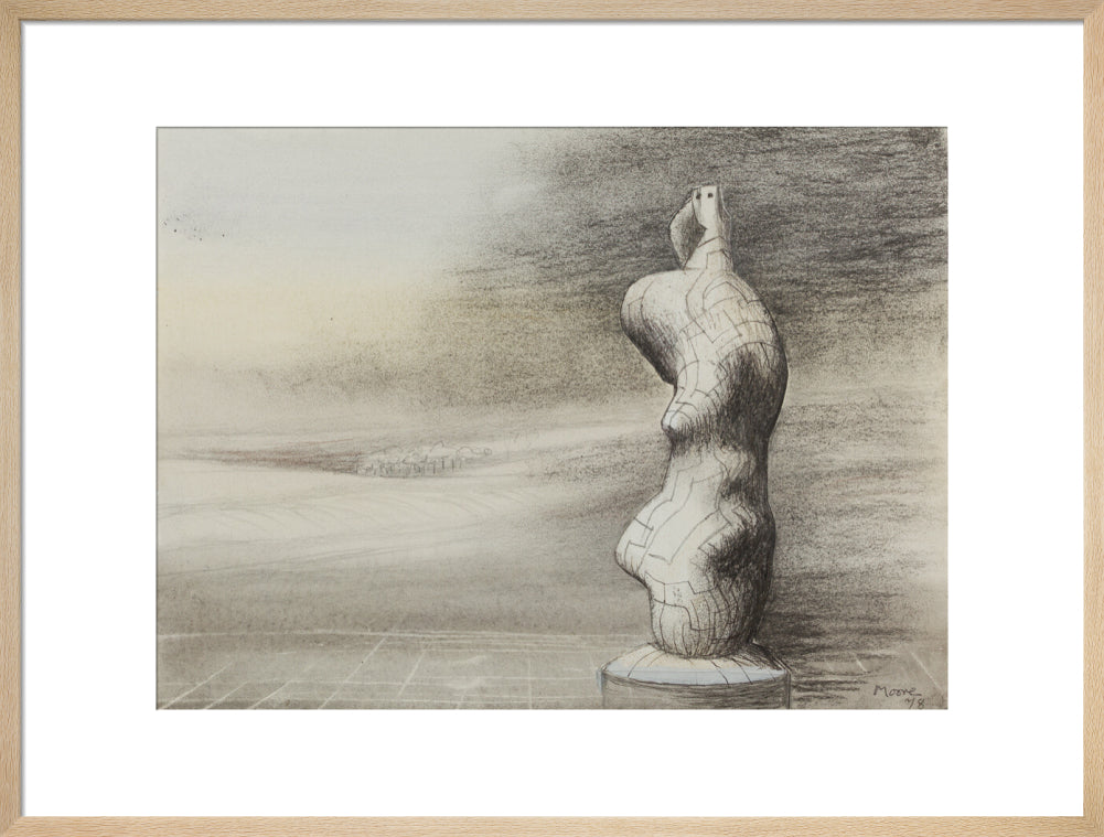 Standing Figure: Storm Sky 1978