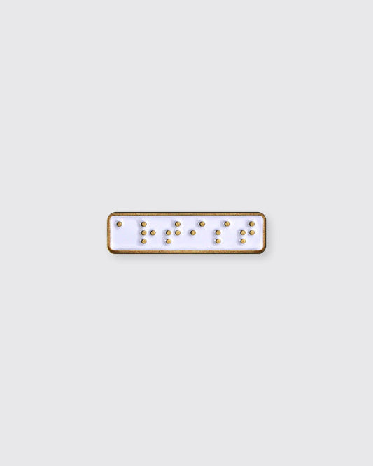 Artist (Braille) • Enamel Pin