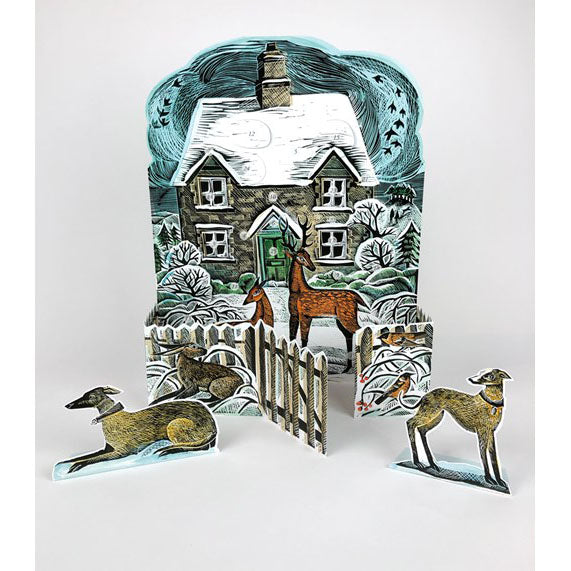 Christmas Cottage Advent Calendar by Emily Sutton
