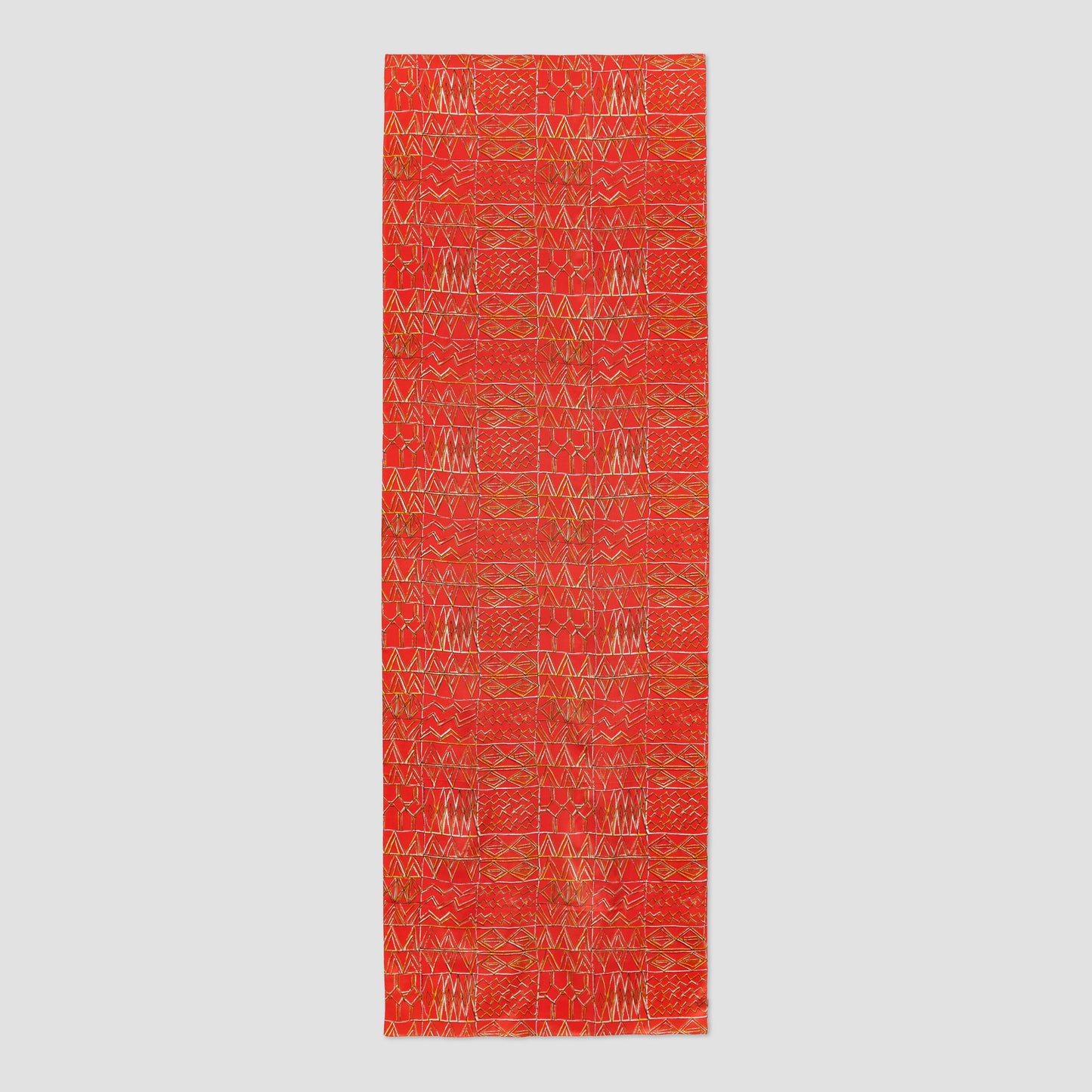 Scarf Red Silk