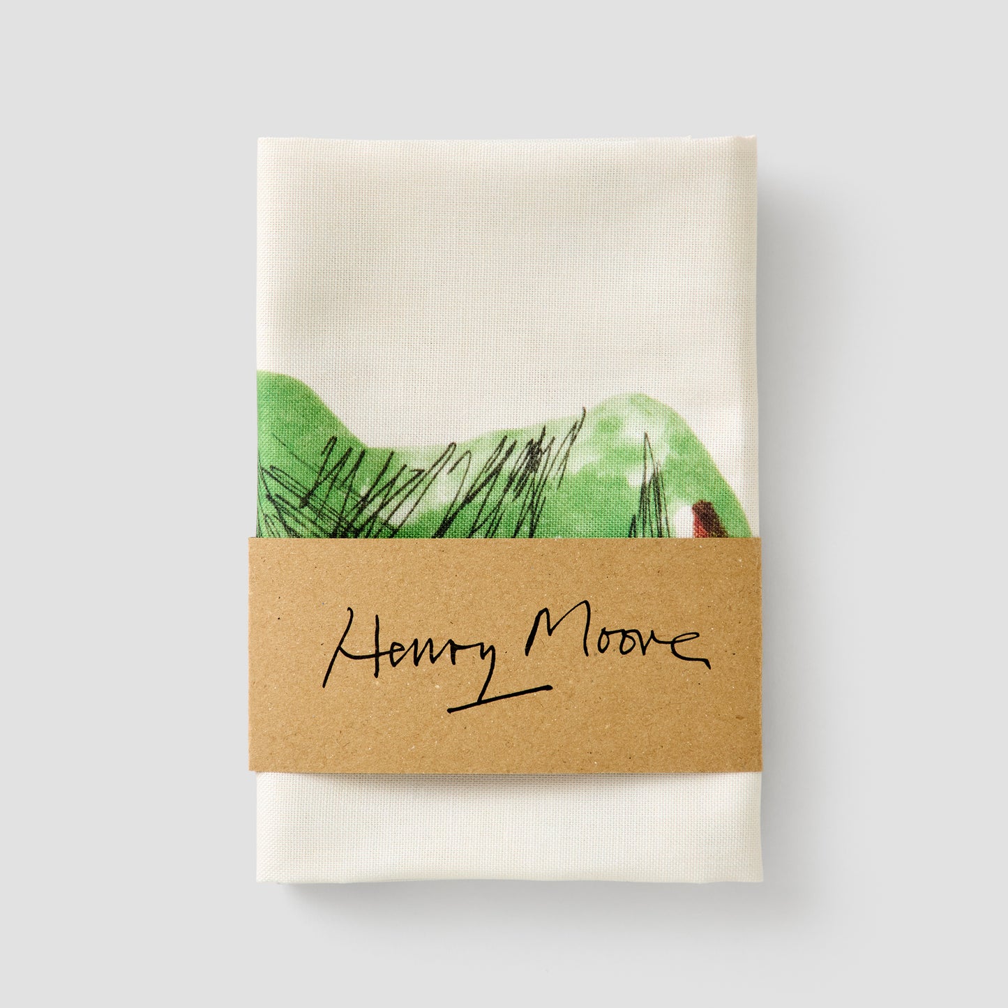 Tea Towel •	Henry Moore, Eight Reclining Figures 1966, lithograph in nine colours