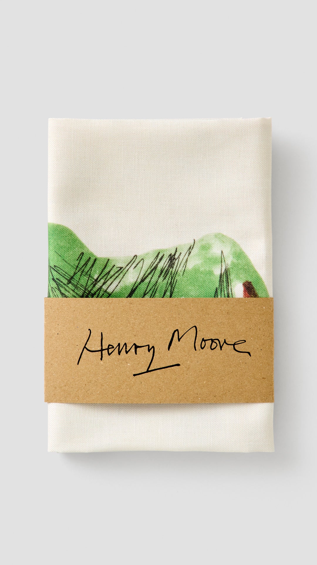 Tea Towel •	Henry Moore, Eight Reclining Figures 1966, lithograph in nine colours