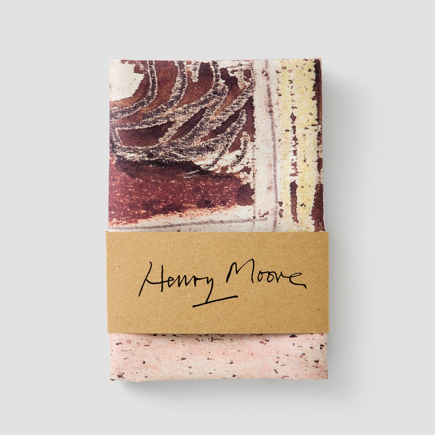 Tea Towel •	Henry Moore, Detail of Textile Design: Framed Heads, 1943,  pencil, wax crayon, coloured crayon, watercolour