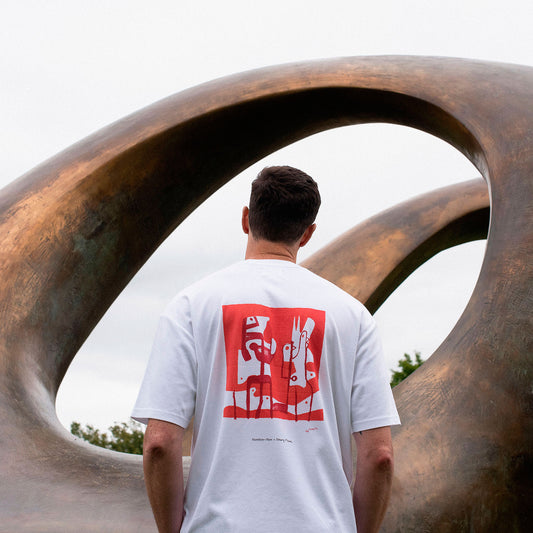 Hamilton + Hare x Henry Moore Unisex T-shirt - White Forms