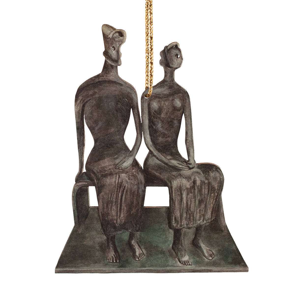 Henry Moore King and Queen Decoration