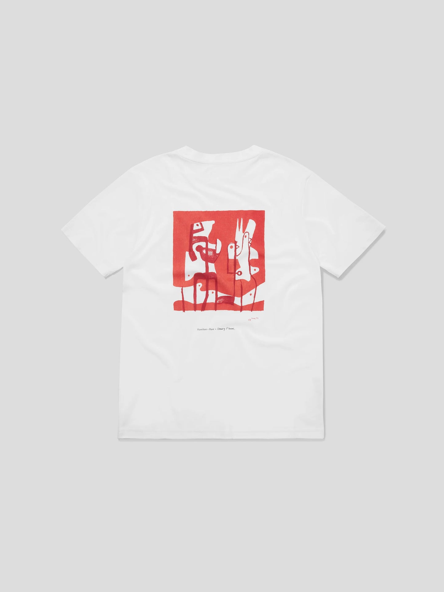 Hamilton + Hare x Henry Moore Unisex T-shirt - White Forms