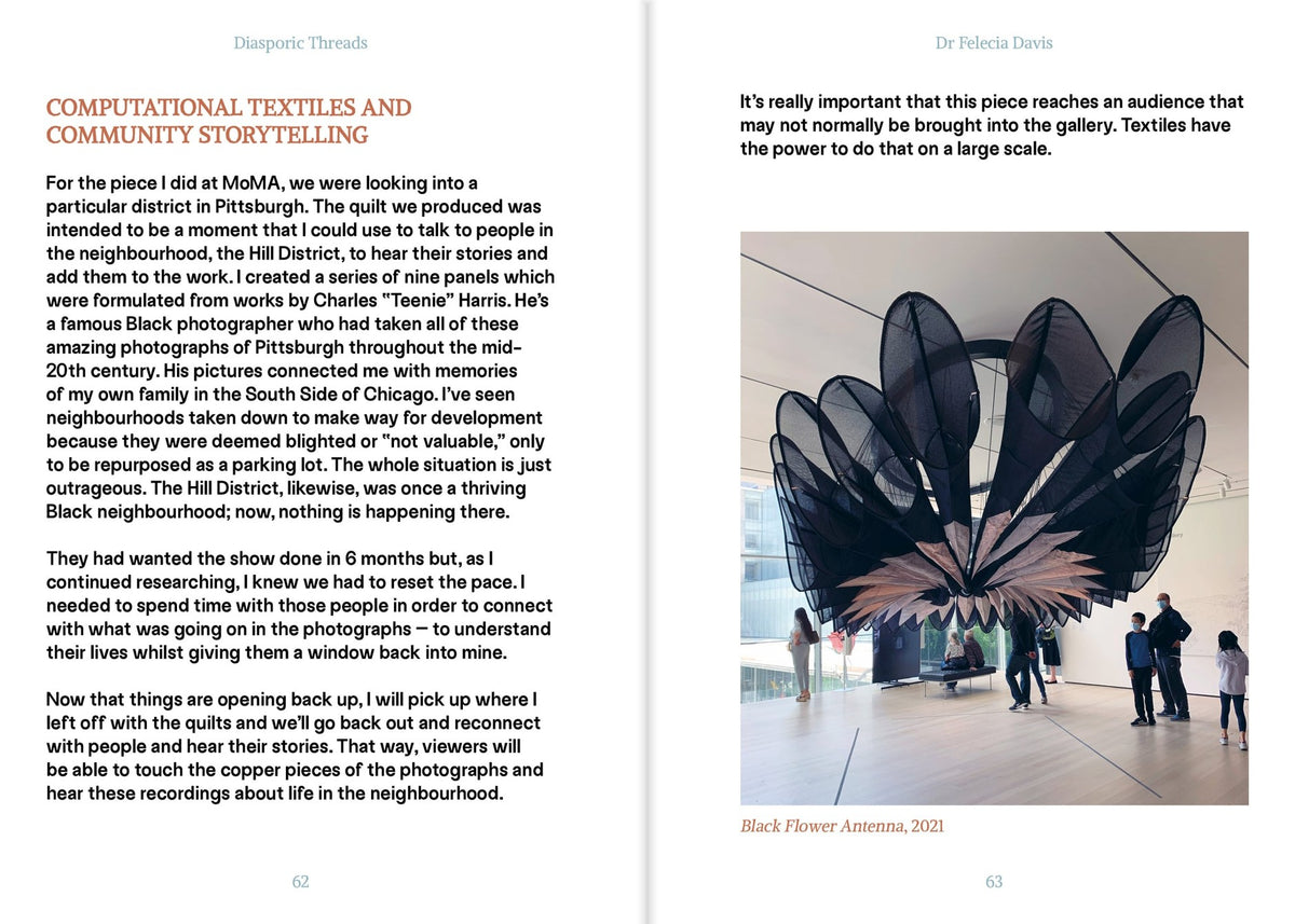 Diasporic Threads - Black Women, Fibre and Textiles
