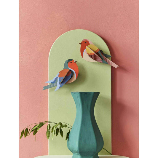 Garden Birds Robins Wall Art